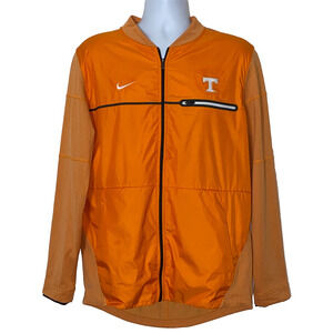 Nike Dri-Fit Tennessee Volunteers 1/2 Zip Pullover Jacket Medium Mens Orange